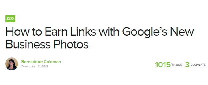 How to Earn Links with Googles Business Photos